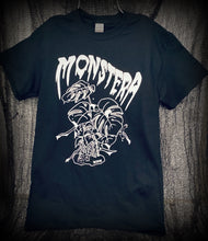 Load image into Gallery viewer, Monstera Monster T-Shirt- Black
